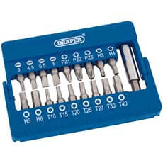 Draper 19 Piece Magnetic Bit Screwdriver Set