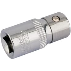Draper Expert 1/4" Square Drive x 1/4" Hexagon Screwdriver Bit Holding Socket