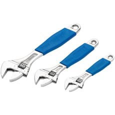 Draper 3 Piece Adjustable Spanner Set