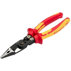Draper XP1000 VDE Insulated Tethered 8 in 1 Installation Pliers