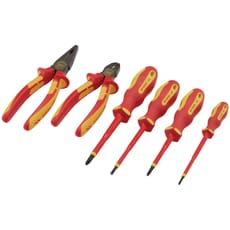Draper 6 Piece XP1000 VDE Insulated Screwdriver and Pliers Set