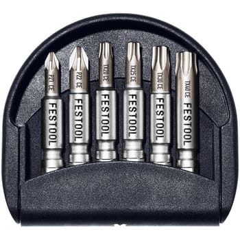 Festool 12 Piece Centrotec Screwdriver Bit Set