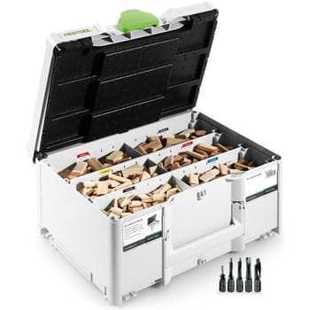 Festool DOMINO Dowel & Cutter Set & Systainer3 Case