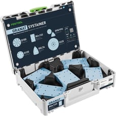 Festool SYS-STF GR-Set Granat 80x133mm Sanding Sheets in Systainer Case