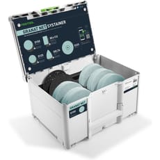 Festool D150 GR NET Granat Sanding Discs in Systainer 3 Case