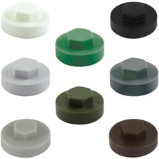Colour Match Hexagon Screw Cover Cap 5/16" x 19mm