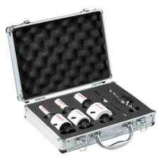 Makita EzyChange 10 Piece Electricians Bi Metal Hole Saw Set