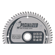 Makita SPECIALIZED Plunge Saw MDF and Laminate Saw Blade
