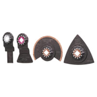 Makita 4 Piece Starlock Tiling Multitool Oscillating Blades Set 