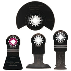 Makita 4 Piece Starlock Flooring Multitool Oscillating Blades Set