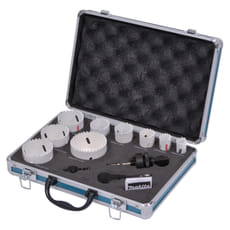Makita 12 Piece Electricians Bi Metal Hole Saw Set