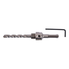 Makita SDS Plus Multi Material Hole Saw Arbor and TCT Pilot Drill