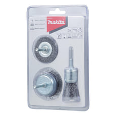 Makita 3 Piece Wire Brush Set