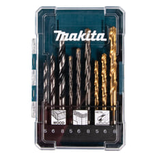 Makita 9 Piece Mixed Drill Bit Set