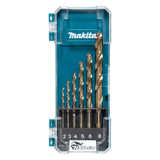 Makita 6 Piece HSS-Co Metal Drill Bit Set