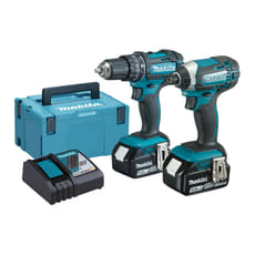 Makita DLX2131 18v LXT Cordless Combi Drill and Impact Driver Kit 