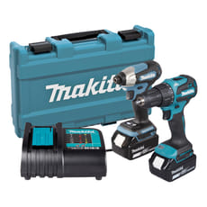 Makita DLX2539ST 18v LXT Cordless Combi Drill and Impact Driver Kit 