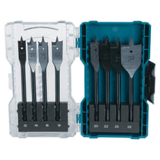 Makita 8 Piece Flat Spade Wood Drill Bit Set