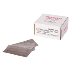 Makita 23 Gauge Stainless Steel Headless Mini Pins
