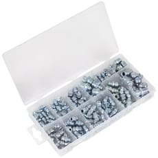 Sealey 130 Piece Grease Nipple Assortment Metric BSP and UNF