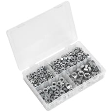 Sealey 320 Piece Steel Nut Assortment Imperial UNF