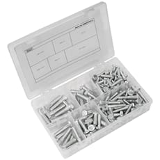 Sealey 144 Piece High Tensile Set Screw Assortment Imperial UNF