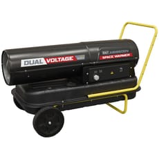 Sealey AB1850DV Dual Voltage 240v/110v Kerosene or Diesel Space Heater