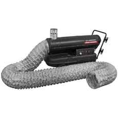 Sealey ABI1000 Indirect Kerosene / Diesel Space Heater and Ducting