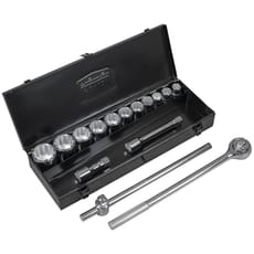 Sealey Walldrive 15 Piece 3/4" Bi Hexagon Socket Set