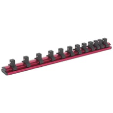 Sealey 3/8" Drive Magnetic Socket Retaining Rail 12 Clips