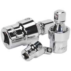 Sealey 3 Piece Universal Joint Set