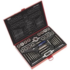 Sealey AK3040 40 Piece Alloy Steel Tap and Split Die Set Metric