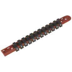 Sealey 3/8" Drive Socket Retaining Rail 12 Clips