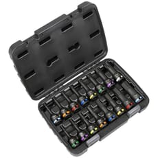 Sealey Premier 16 Piece 1/2" Drive Hex and Torx Impact Socket Bit Set