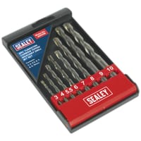 Sealey 8 Piece Masonry Drill Bit Set 