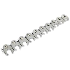 Sealey 10 Piece 3/8" Drive Crow Foot Spanner Set