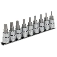 Sealey 9 Piece 3/8" Drive Torx Plus Socket Bit Set 