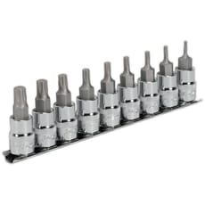 Sealey 9 Piece 3/8" Drive Torx Plus Socket Bit Set