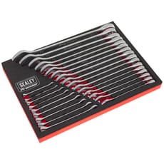 Sealey AK63258 25 Piece Combination Spanner Set Metric