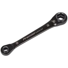 Sealey Premier Black 4 in 1 Reversible Lock On Ratchet Ring Spanner 10mm - 19mm