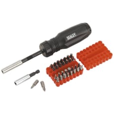 Sealey 33 Piece Gearless Ratchet Screwdriver Set