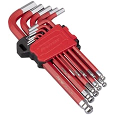 Sealey 11 Piece Ball End Hexagon Allen Key Set