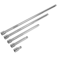 Sealey 5 Piece 1/2" Drive Wobble Extension Bar Set