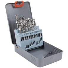 Sealey 19 Piece Left Hand Spiral Drill Bit Set