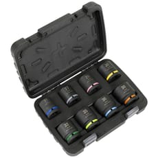 Sealey Premier 8 Piece 3/4" Drive Hexagon Impact Socket Set