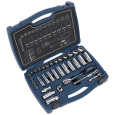 Sealey AK8991 34 Piece 3/8" Drive Socket Set