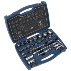 Sealey AK8992 26 Piece 1/2" Drive Socket Set
