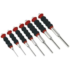 Sealey 7 Piece Sheathed Parallel Pin Punch Set