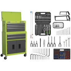 Sealey American Pro 6 Drawer Roller Cabinet and Tool Chest + 170 Piece Tool Kit