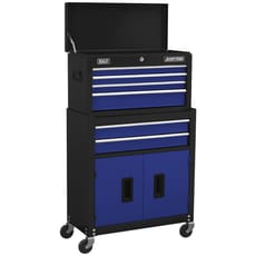 Sealey 6 Drawer Top Chest and Tool Roller Cabinet Combination